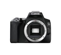 Cuerpo de la cámara réflex digital EOS 250D APS-C Canon | 24,1 megapíxeles, pantalla táctil LCD de ángulo variable de 3 pulgadas, vídeo 4K, Dual Pixel CMOS AF y Wi-Fi y Bluetooth - Negro