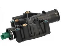 Metalcaucho Carcasa del termostato para PEUGEOT: 207, 307, Partner, Boxer, 206, 308, 1007 & CITROËN: Berlingo, C3 Pluriel, C4, C3, C2 (Ref: 03778)