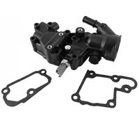 Metalcaucho Carcasa del termostato para PEUGEOT: 207, Partner, Bipper, Ranch, 307, 206, 1007, 207+, 206+ & CITROËN: Berlingo, C3 Pluriel (Ref: 03791)
