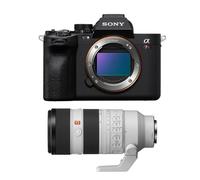 Cuerpo de la Sony A7R V + Sony FE 70-200 mm f/2.8 GM OSS II nuevo