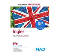 Cuerpo de Maestros. Inglés. Temario volumen 1