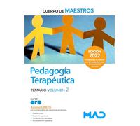 Cuerpo de Maestros. Pedagogía Terapéutica. Temario volumen 2