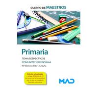 CUERPO DE MAESTROS. PRIMARIA. TEMAS ESPECIFICOS COMUNITAT VALENCIANA