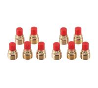Cuerpo De Mandril De Lente De Gas 10 Uds 45V44 2,4mm 3/32 Cobre para Soplete De Soldadura TIG WP - 9/20 / 25