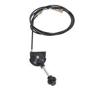 Cuerpo de mariposa Cable de acelerador compatible con excavadora Hitachi EX230, 3,5 m, 11,5 pies. Cable de control manual del acelerador.