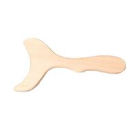 Cuerpo de paleta linfática, masaje anticelulítico, herramienta Gua Sha de madera, tabla para esculpir el cuerpo con una sola mano para celulitis, Gua Sha, liberación muscular, masaje de Jayehoze