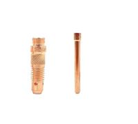 Cuerpo de pinza consumible for antorcha de soldadura de argón, 1,0 mm, 1,6 mm, 2,0 mm, 2,4 mm, 3,2 mm, 4,0 mm, WP17, WP18, WP26, electrodos de tungsteno TIG.(2Set 4Pcs,2.0mm)