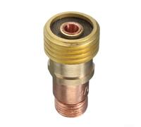 Cuerpo de pinzas para lente de gas rechoncho compatible con antorcha Tig WP171826 Material de latón Pieza de repuesto para linternas TigWP PTA DB SR (3,2 mm)