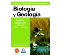 Cuerpo de profesores de enseñanza secundaria. Biología y geología. Temario. Volumen iii. Biología ii y física y química