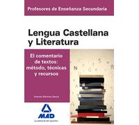 Cuerpo De Profesores De Enseñanza Secundaria. Lengua Castellana Y Lite