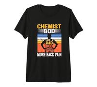 Cuerpo de químico como el Cuerpo de un Padre, me Encanta la química, físico Camiseta Premium
