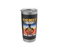 Cuerpo de químico como el cuerpo de un padre, me encanta la química, físico Vaso térmico de acero inoxidable de doble pared