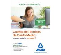 Cuerpo De Técnicos De Grado Medio De La Junta De Andalucía. Temario Co