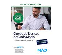 Cuerpo de Técnicos de Grado Medio de la Junta de Andalucía. Test del Temario Común