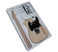 Cuerpo De Tilo Macizo, Kit De Construcción De Guitarra Eléctrica DIY, Mástil Y Diapasón Mape Sin Terminar kit de guitarra electrica sin terminar