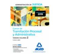 Cuerpo de Tramitación Procesal y Administrativa de la Administración de Justicia (Turno Libre). Temario Volumen 2