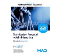 CUERPO DE TRAMITACION PROCESAL Y ADMINISTRATIVA. TAMARIO VOL. 1 (2026) TURNO LIB