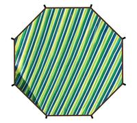 Cuerpo De Trampolín Al Aire Libre, Cubierta Solar Del Trampolín Al Aire Libre, Lona Protectora Impermeable, Escudo De Trampolines De Juegos, Para Jardín, Patio Trasero, (Size:12FT-8 Poles,Color:verde)