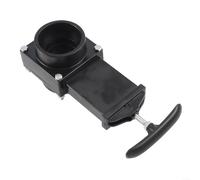 Cuerpo de válvula de drenaje de residuos RV con mango de 50 mm/75 mm para sistema de alcantarillado de repuesto para caravanas y remolques (50 mm)