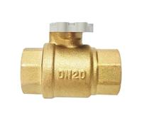 Cuerpo de válvula eléctrica Válvula de 2 vías de latón DN20 con rosca BSP o NPT Cuerpo de válvula de 3/4" for actuador de válvula eléctrica(NPT)