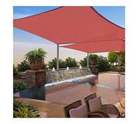 Cuerpo de Vela de Sombra Solar Impermeable 3x3m 3x5m Rectangular de Agua Cuadrada Vail de jardín Solar toldos de protección Solar Anti-UV para al Aire Libre jardín de Piscina para Acampar de Piscina,
