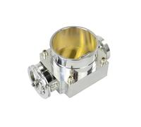 Cuerpo del acelerador CUERPO DEL ACELERADOR COLECTOR DE ADMISIÓN ALTO RENDIMIENTO 70 MM EN ALUMINIO BILLET CAUDAL WLR6970 Cuerpos del acelerador automóvil(Silver)