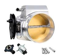 Cuerpo Del Acelerador Sensor TPS IAC Para Chevy Para Corvette 1997-2004 Y 2005-2007 Piezas Modificación Automóvil Unidad Por Cable Válvula Entrada Aire Válvula de estrangulación(LRD-D102 Silver KZ)