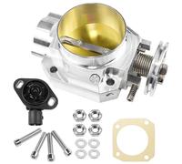 Cuerpo Del Acelerador Válvula Cuerpo Acelerador Rendimiento CNC Colector Admisión 70mm Para B16 B18 D16 F22 B200 D/B/H/F EF EG EK H22 D15 S2000 Cuerpo mariposa(Throttle Sensor)