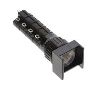 Cuerpo del interruptor de botón iluminado 51-284.0252 Interruptor de control de montaje en panel mantenido