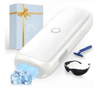 Cuerpo Depiladora Laser IPL con Función de Enfriamiento, 5 Niveles de Energía, Flashes Ilimitados, Depiladora Luz Pulsada para Piernas, Bikini, Axilas y Cara, Laser Depilación Eficaz