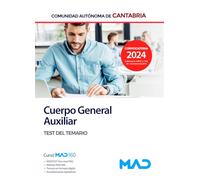 Cuerpo General Auxiliar de la Comunidad Autónoma de Cantabria. Test