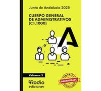 Cuerpo General De Administrativos (c1.1000). Junta De Andalucía 2 025.