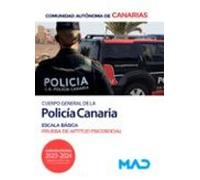 Cuerpo General De La Policia Canaria Escala Basica Prueba De Aptitud P