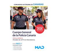 Cuerpo General de la Policía Canaria, Escala Básica. Prueba de aptitud psicosocial