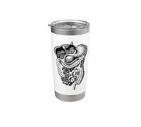Cuerpo humano Órganos internos Anatomía Gráfico Regalo Hombres Mujeres Vaso térmico de acero inoxidable de doble pared