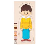 Cuerpo Humano para Les, Anatomy Toys - Partes del Cuerpo para Los - Educación Interactiva detallada de Puzzle