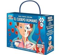 CUERPO HUMANO PUZLE 100 (Viaja, conoce, explora - Mini)