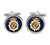 Cuerpo Nacional de Policía - Gemelos en caja, Metal, resina, plata