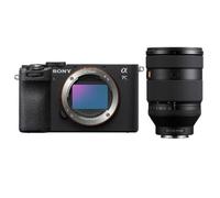 Cuerpo negro de la Sony Alpha A7C II + Objetivo Sony FE 28-70 mm f2 GM nuevo