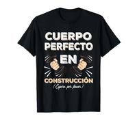 Cuerpo Perfecto Construccion Fitness Crossfit Hombre Regalo Camiseta