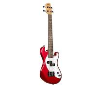 Cuerpo sólido de 4 cuerdas con trastes rojos U•BASS