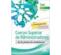 Cuerpo Superior de Administradores [Especialidad Gestión Financiera (A1 1200)] de la Junta de Andalucía. Test