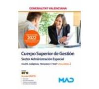 Cuerpo Superior De Gestión De La Administración De La Generalitat Vale