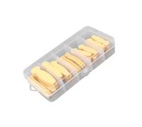 Cuerpos de espuma precortados para atar moscas, juego de 18 piezas de EVA para construcciones de moscas secas, espuma de celda cerrada para pescadores y niveles en casa, cuerpo precortado, atado en