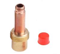 Cuerpos de pinzas de lente de gas para aplicaciones de soldadura TIG compatibles con aberturas de antorcha WP 17 18 26 de 1,6 mm, 2,0 mm, 2,4 mm, 3,2 mm (2,4 mm)