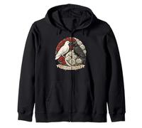 Cuervo Cuervo Paloma Eternal Balance Yin-Yang Blanco Rojo Roses tee Sudadera con Capucha