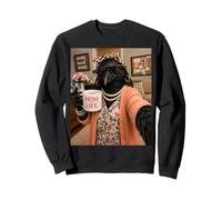 Cuervo Cuervo Selfie Meme Humor Mamá Mamá Amor Apreciación Sudadera