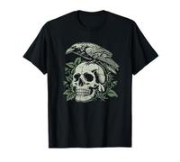 Cuervo de Valhalla Cuervos de Odín Mitología nórdica Vikingos Camiseta