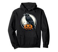 Cuervo En Una Calabaza Sudadera con Capucha