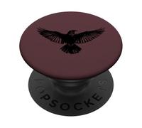 Cuervo Goth Alt Estética EMO Chica Chica Gótica PopSockets PopGrip Adhesivo